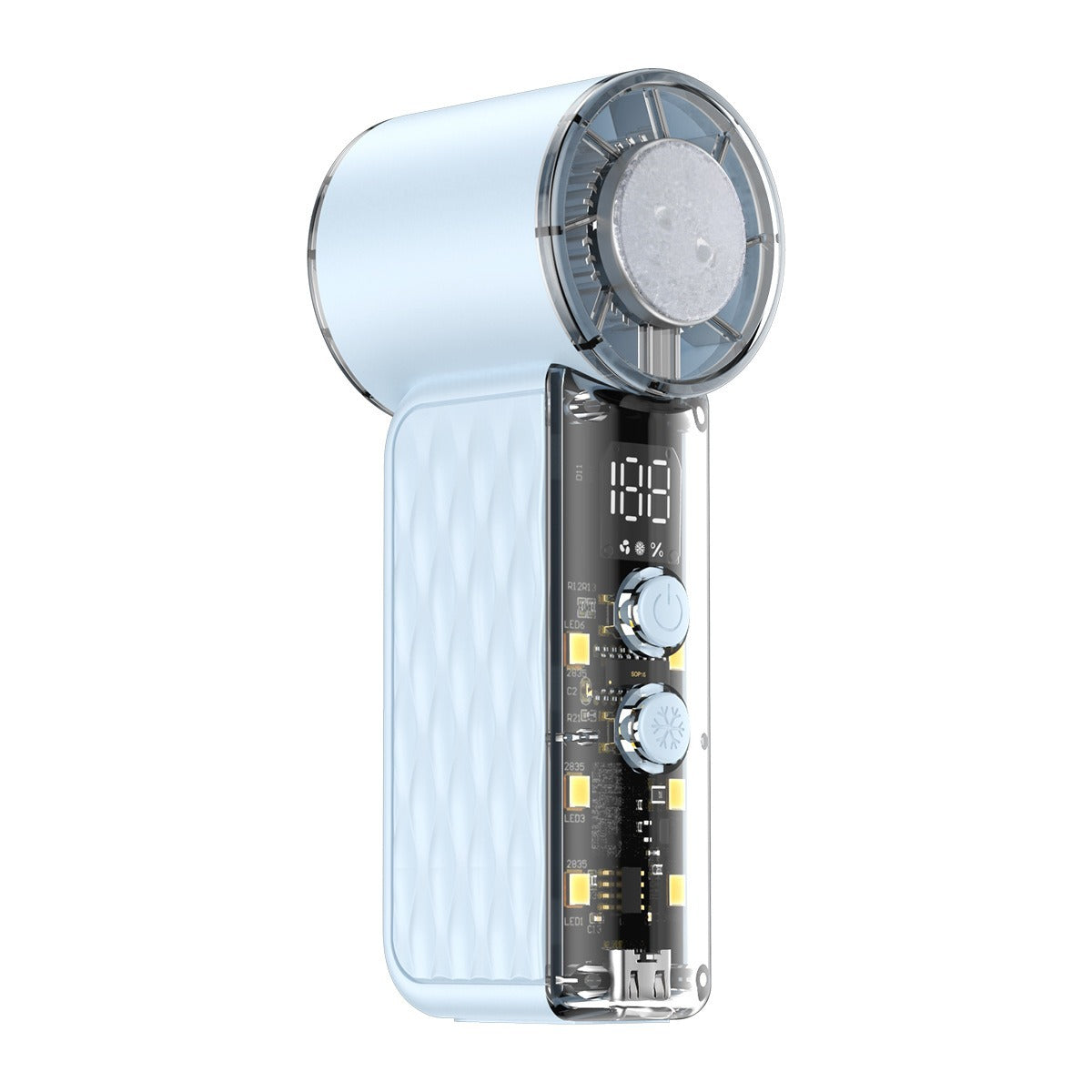 Unisex Hochleistungs-Akku-Schreibtischventilator Brehn