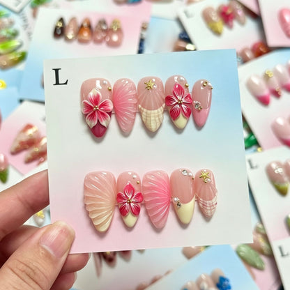 Artisan Floral Press-On Nägel Set