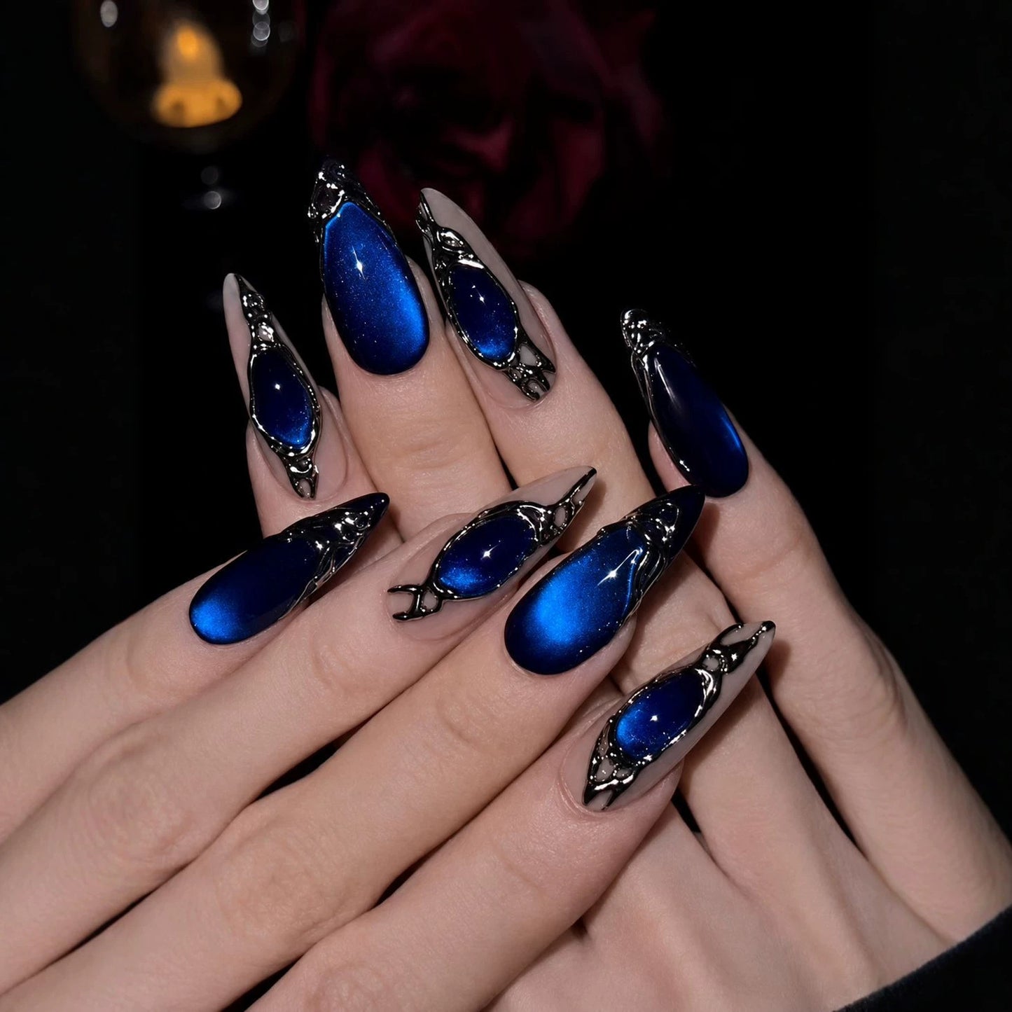 Künstlerische Illuminierende Nagelverstärkungen Brehn