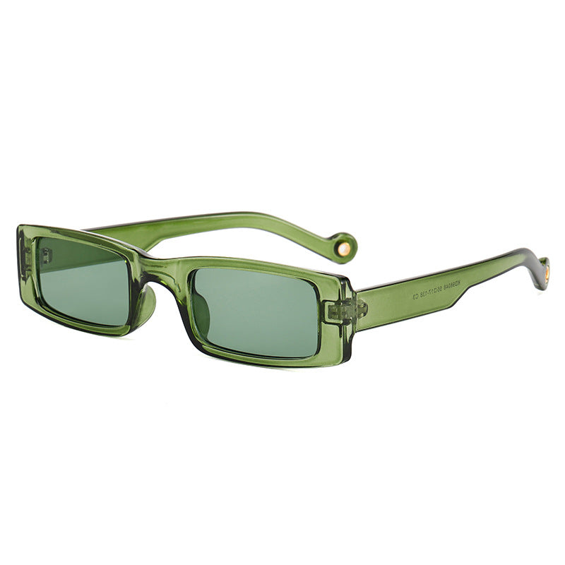 Damen Rechteckige Modetrend Sonnenbrille Brehn