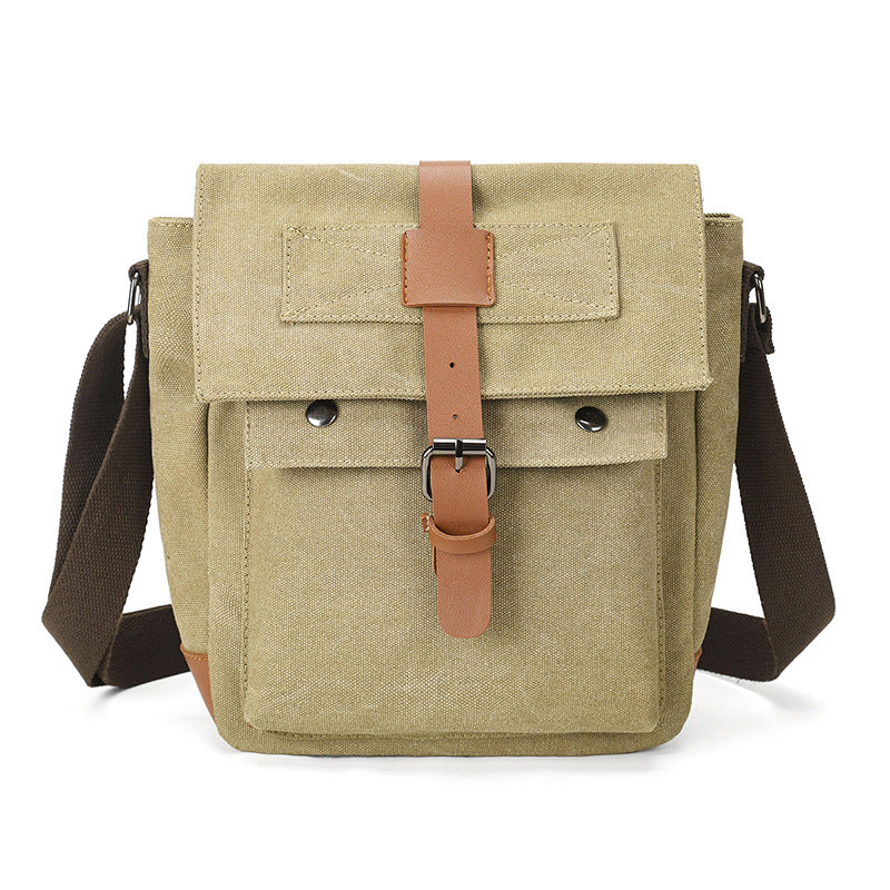 Vintage-inspiriert Canvas Messenger Bag Brehn
