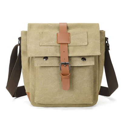 Vintage-inspiriert Canvas Messenger Bag Brehn