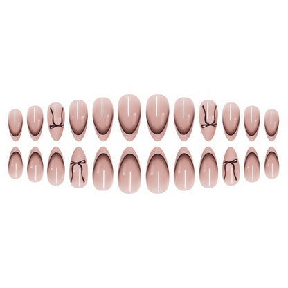 Dekoratives Press-On Nagelkunst Set Brehn