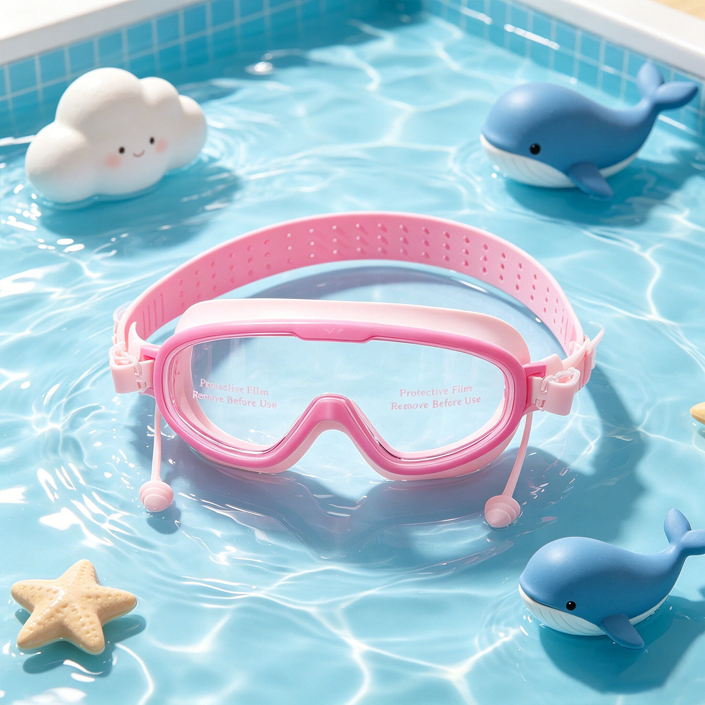 Kinder Komfort-Fit Schwimmbrille Brehn