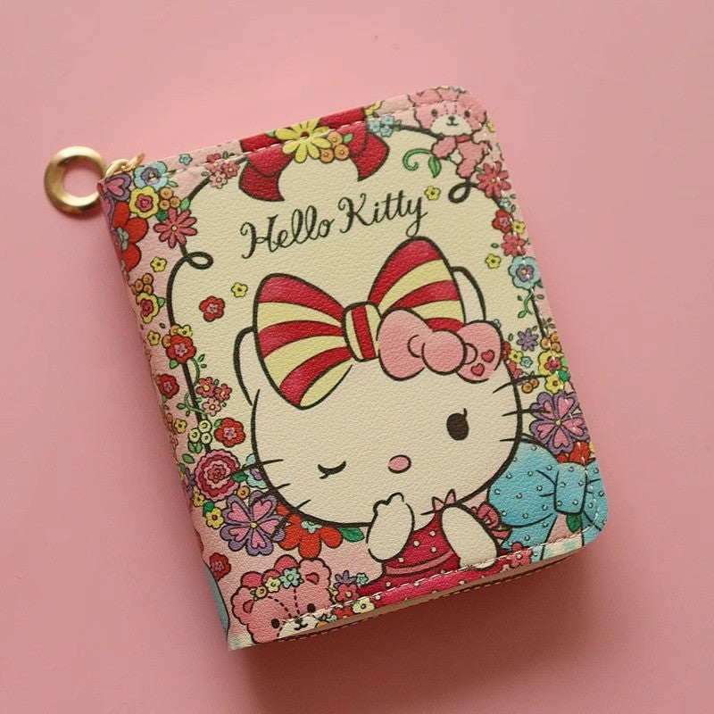 Hello Kitty-Themen-Reißverschluss-Geldbörse Brehn