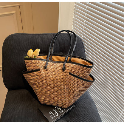 Geräumige Makramee-Strandtasche Brehn