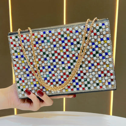 Bejeweled Abend-Clutch