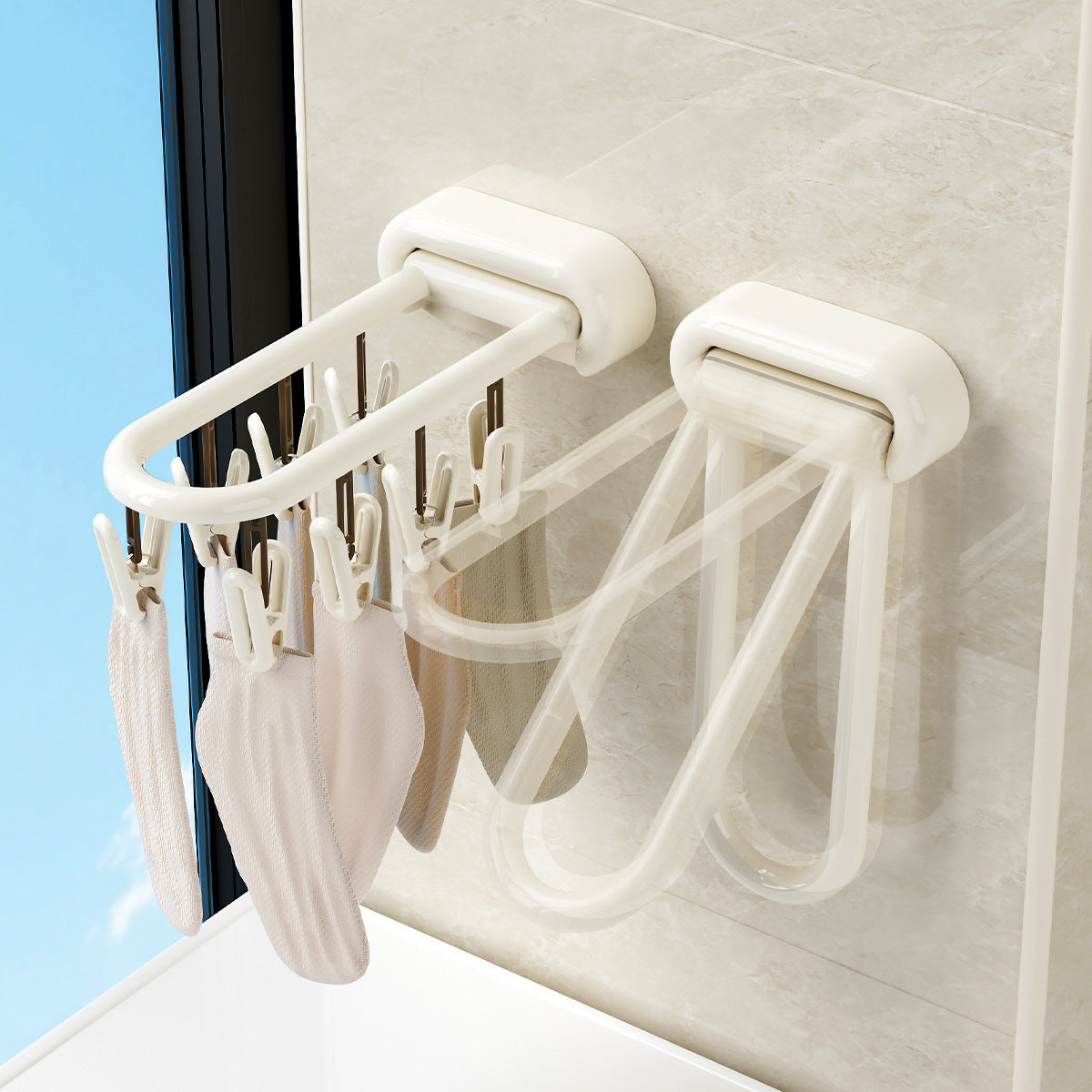 Wandmontierter Multi-Clip-Organisator Brehn