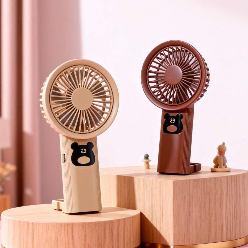 Tragbarer Mini-Handventilator für Damen mit Klemmsystem Brehn