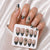 Elegantes Press-On Nagelset Brehn