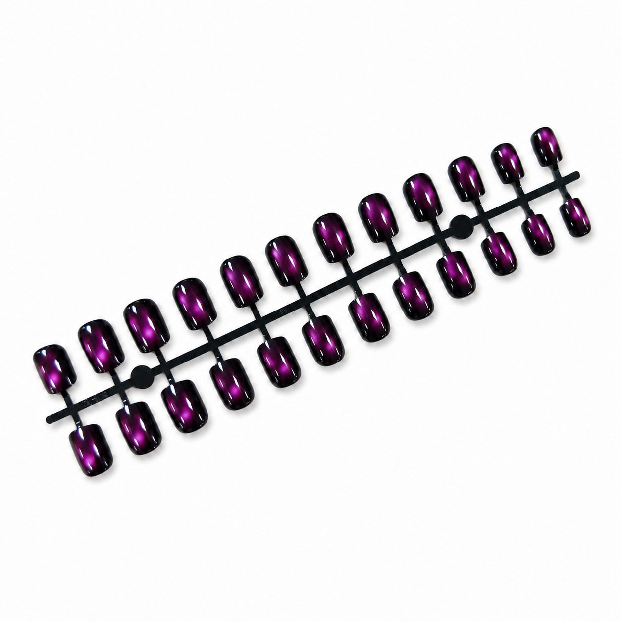 Premium Press-On Nägel mit metallischem Glanz Brehn