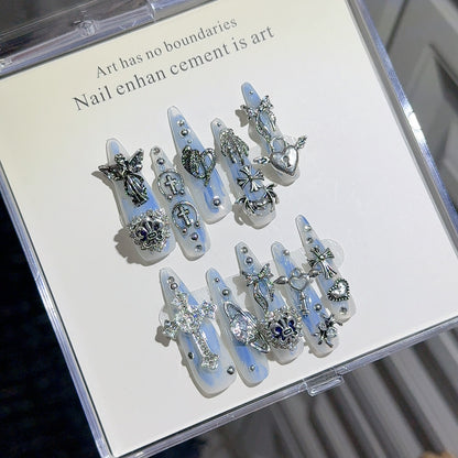 Glamouröse dekorative Nagelspitzen