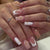 Deluxe Floral Acryl Nagelkunst Set Brehn