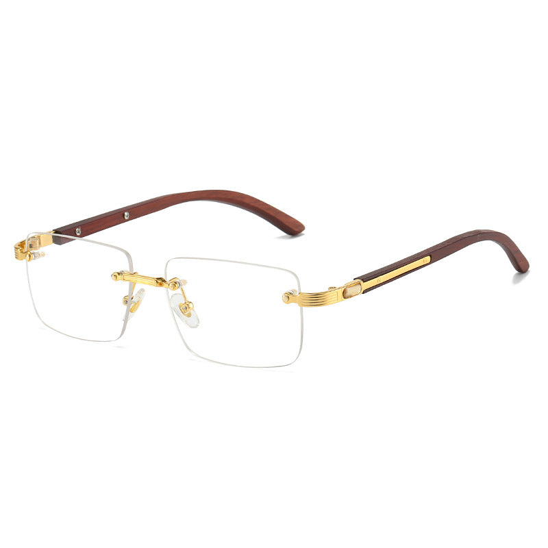 Damen Quadratische Sonnenbrille mit eleganten Metallakzenten Brehn