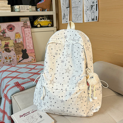 Trendiger Sternmuster-Rucksack Brehn