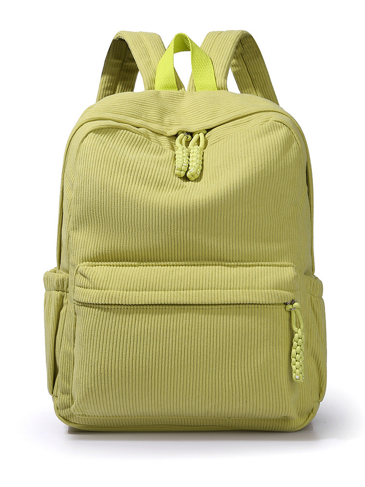 Lässiger Corduroy Rucksack Brehn