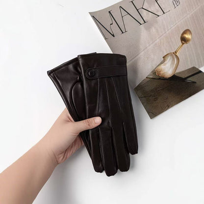 Elegante Touchscreen-Lederhandschuhe Brehn