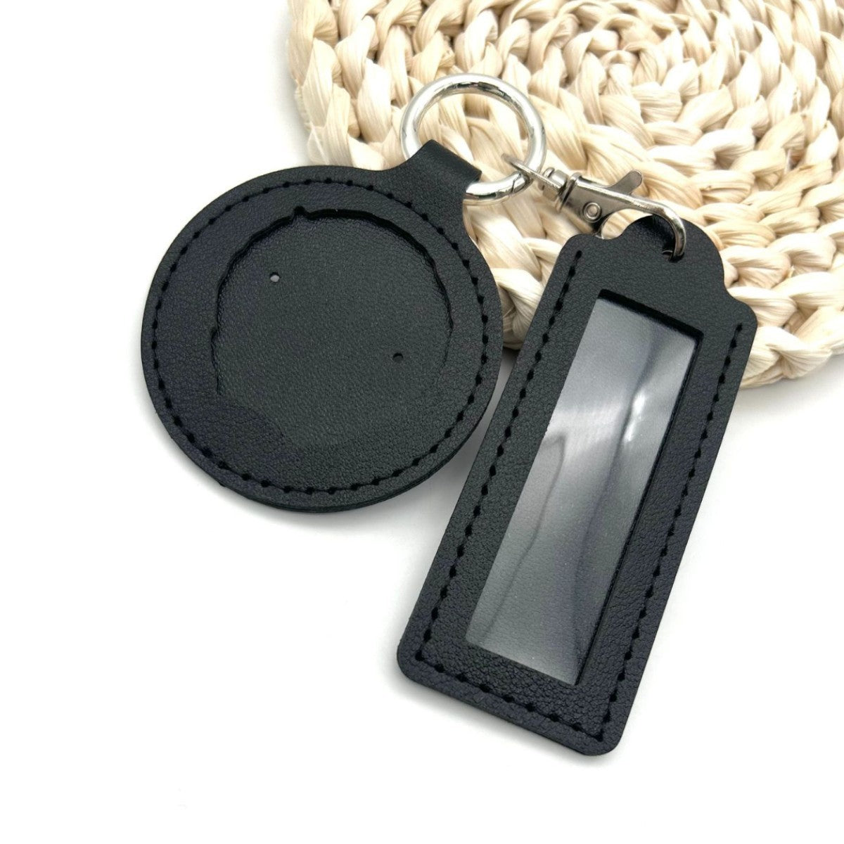 Personalisierter Leder-Schlüsselanhänger Brehn