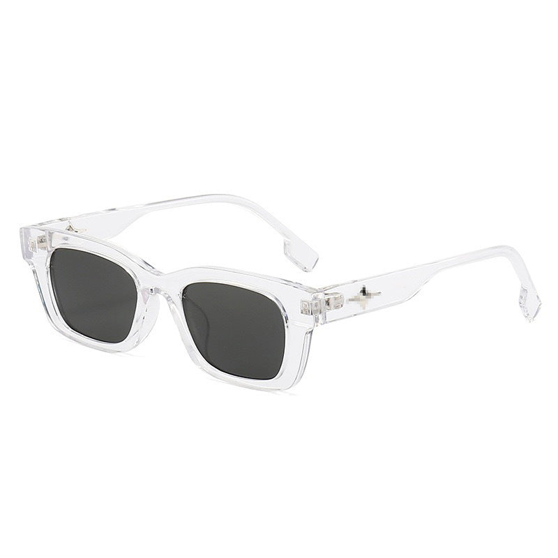 Moderne Minimalistische Quadratische Sonnenbrille