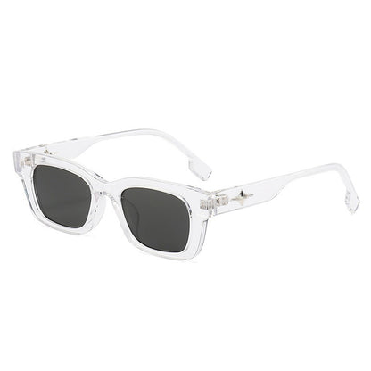 Moderne Minimalistische Quadratische Sonnenbrille