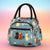 Katze Druck Isolierte Lunch Tasche Brehn