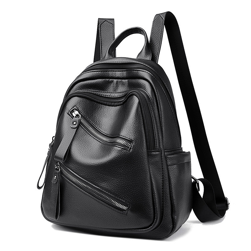 Modischer Leder Rucksack Brehn