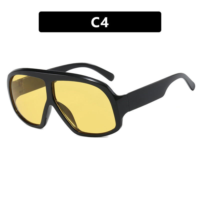 Damen oversized Sonnenbrille im modischen Schildkrötenmuster Brehn