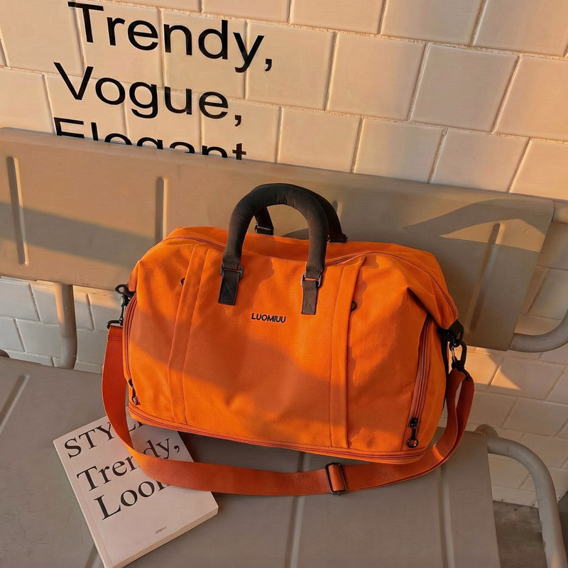 Damen Praktische Reisetasche mit robusten Griffen Brehn