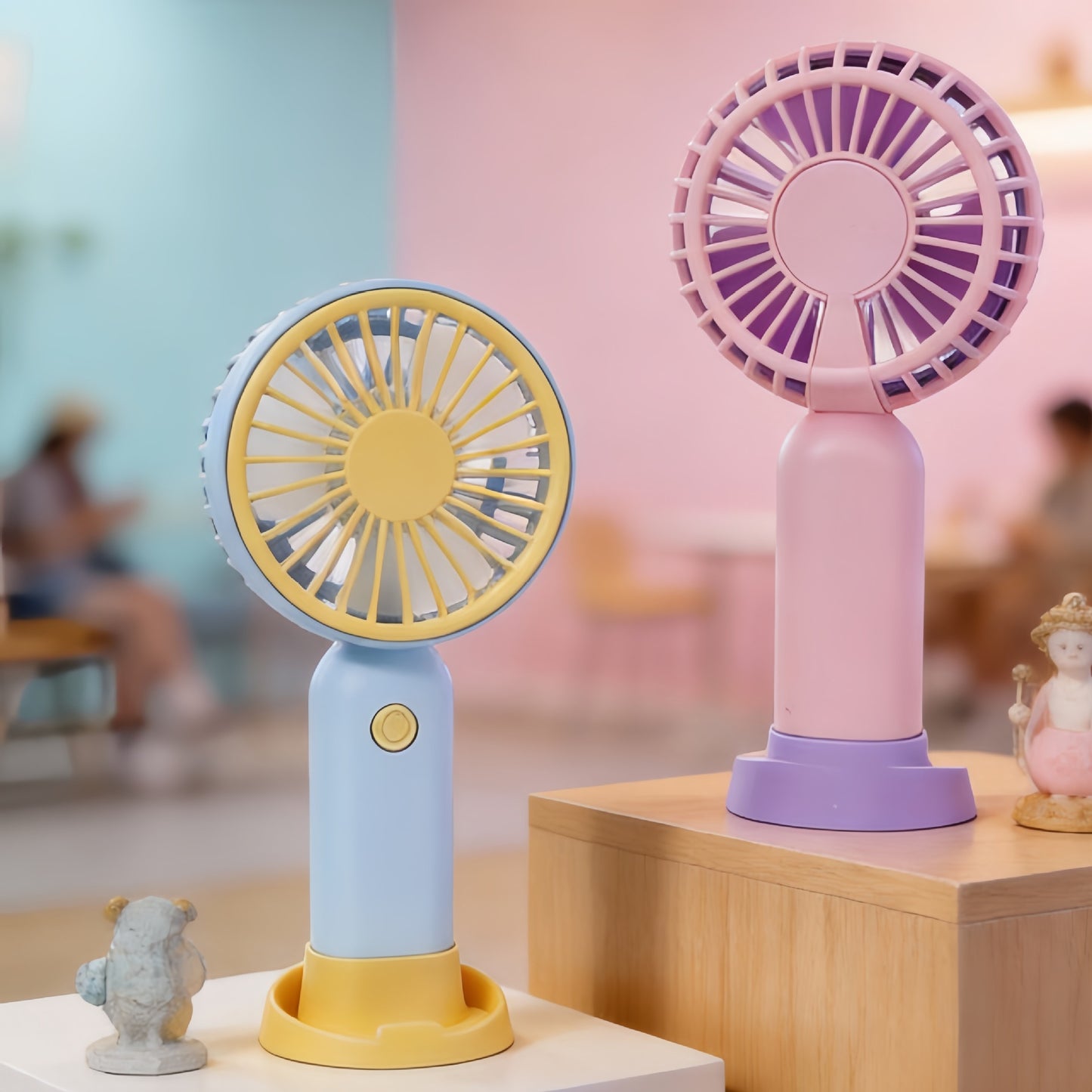 Damen Tragbarer USB Handventilator mit Flexibilität Brehn
