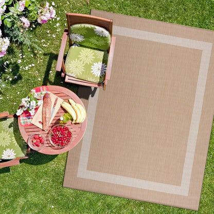 Outdoor Patio Bereich Teppich