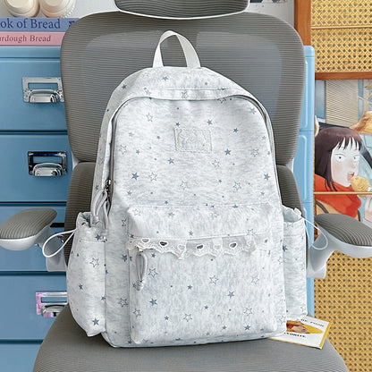 Stylischer Sternmuster-Rucksack Brehn