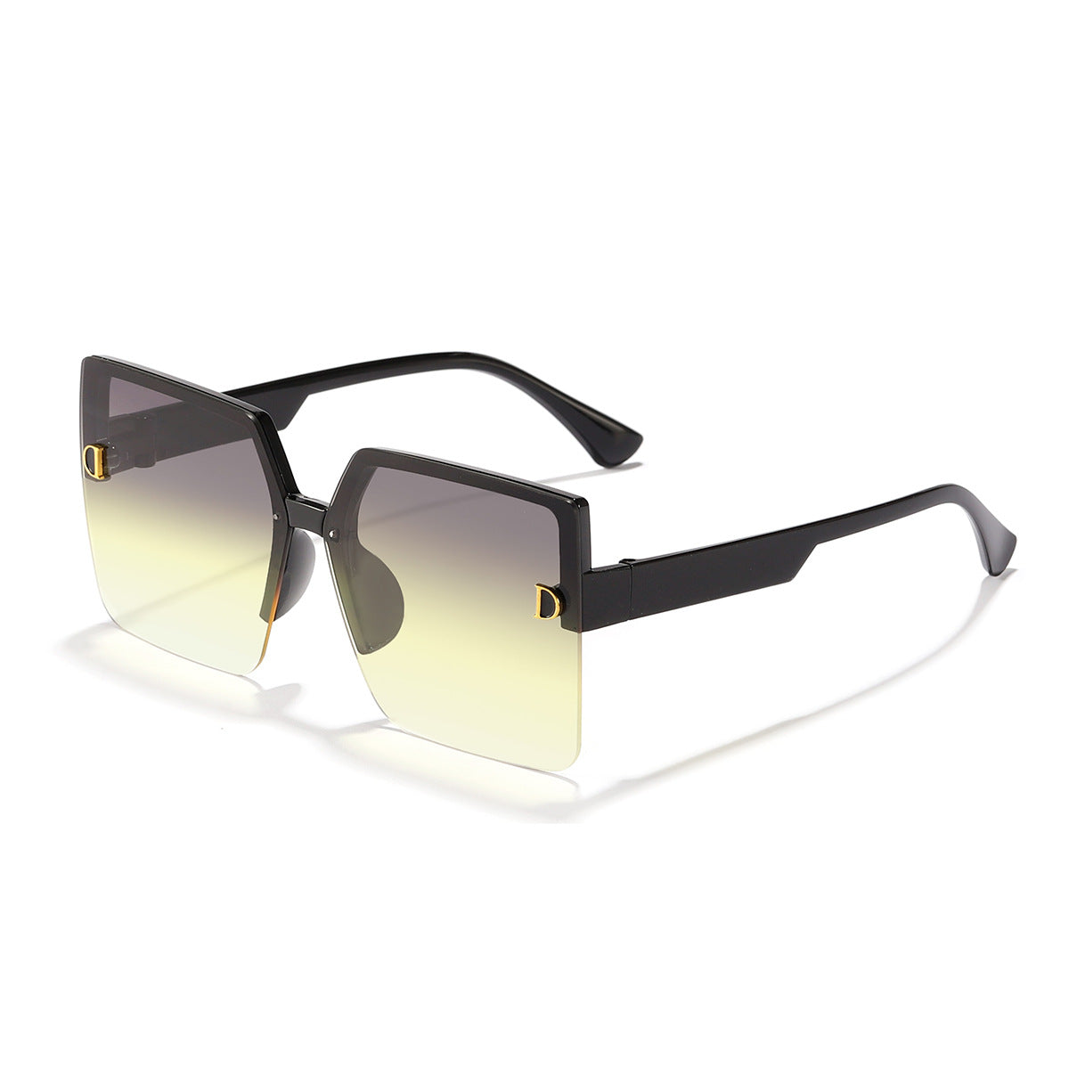 Damen quadratische Sonnenbrille mit elegantem Verlauf Brehn