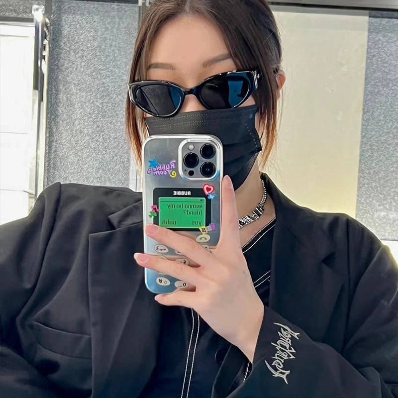 Damen Modische Cat-Eye Sonnenbrille mit trendigem Rahmen und UV-Schutz Brehn