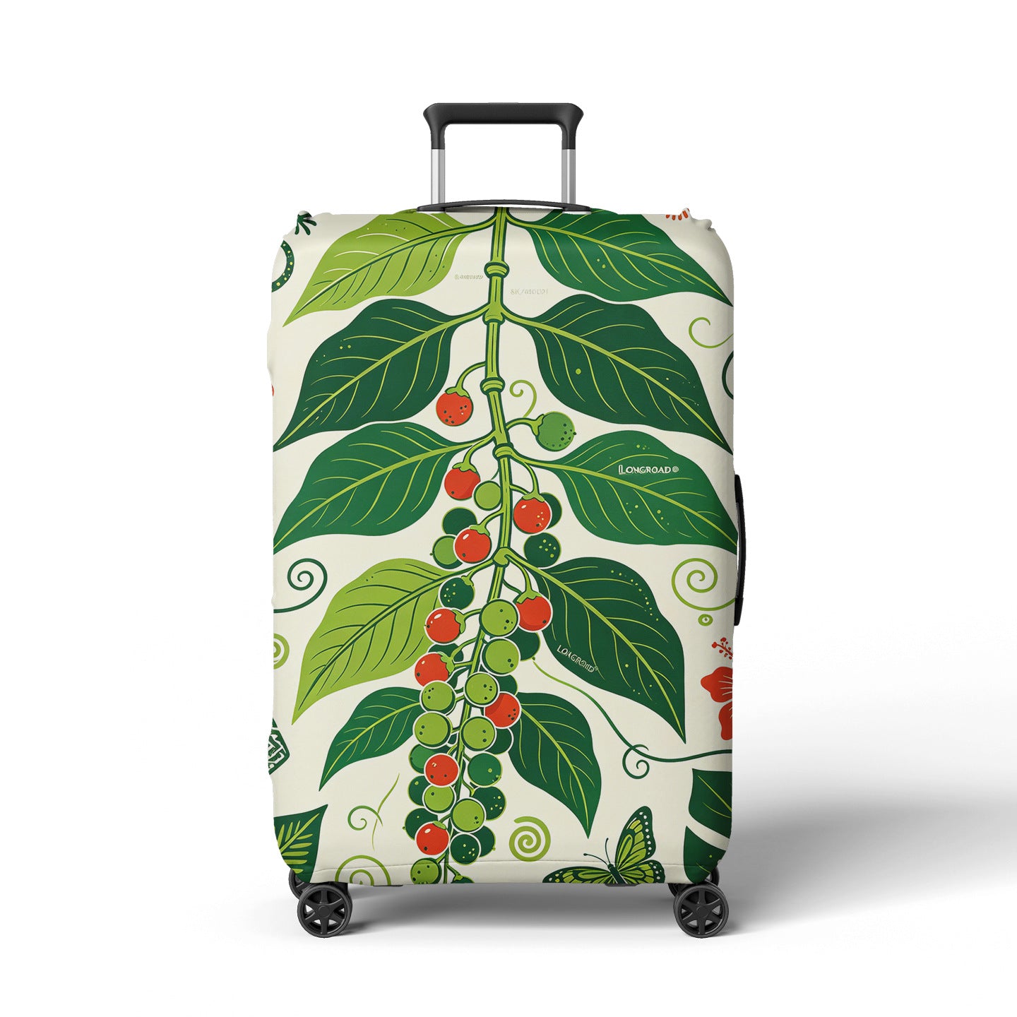 Damen Koffer-Hülle mit fröhlichem Obstdesign Brehn