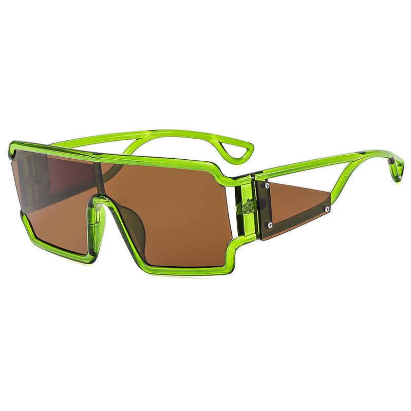 Damen modische Sportsonnenbrille mit futuristischem Design Brehn