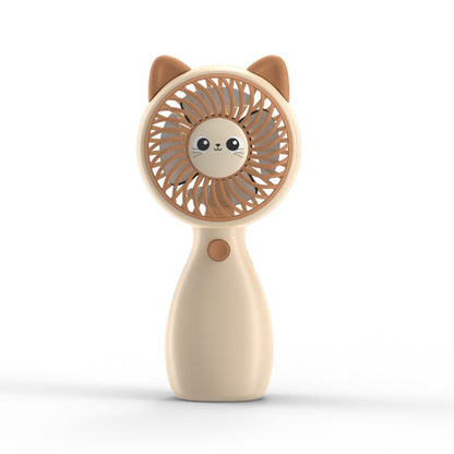 Damen Tragbarer Handventilator im verspielten Katzen-Design Brehn