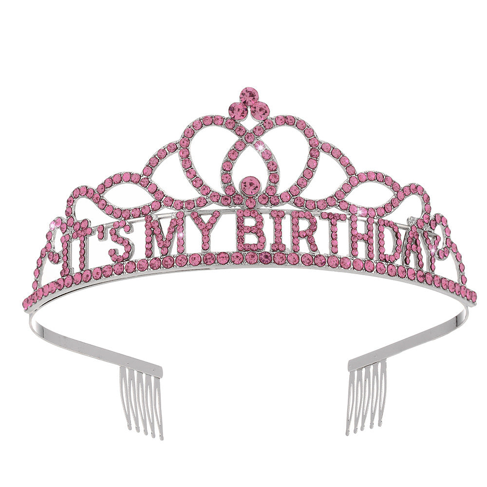 Damen Glitzernde Geburtstagshaarreifen Brehn
