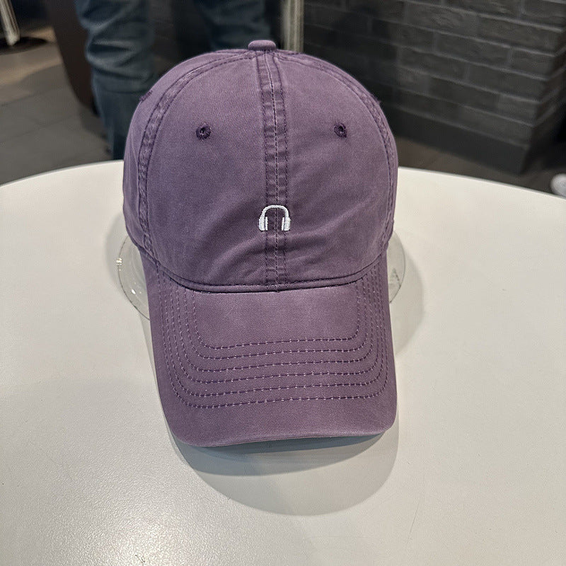 Unisex Baumwoll-Twill-Cap mit einzigartigem Musikemblem Brehn