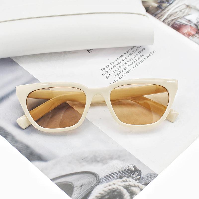 Damen geometrische Designer-Sonnenbrille im modernen Look Brehn