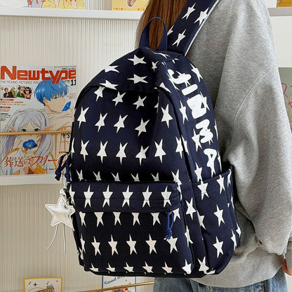 Lässiger Sternenprint Rucksack Brehn