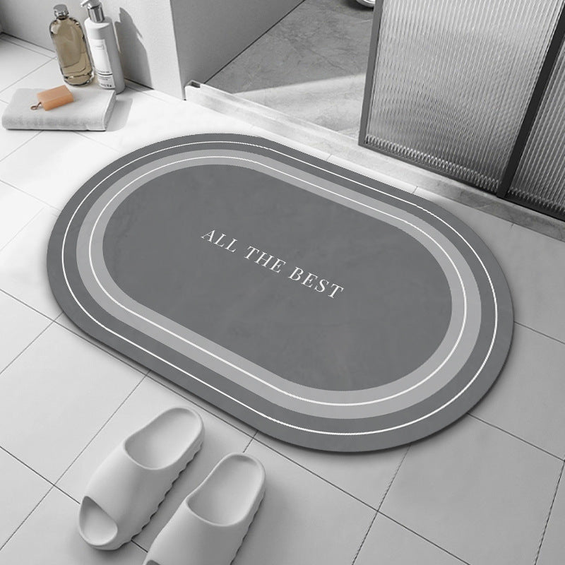 Soft Touch Memory Foam Badematte Brehn
