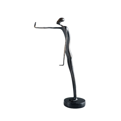 Abstrakte menschliche Figurine