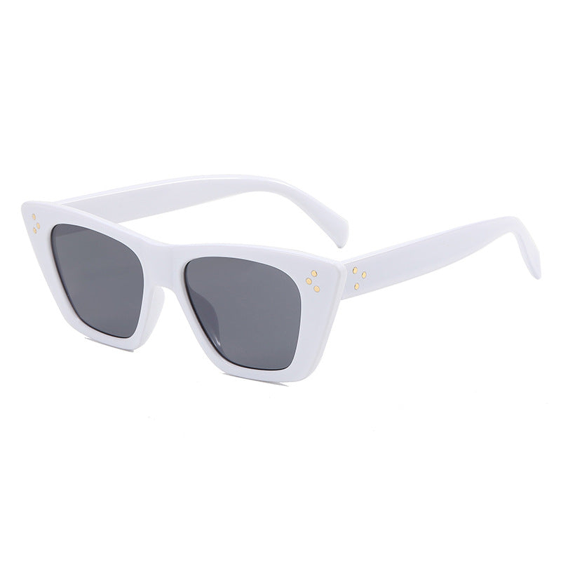 Damen modische Cat-Eye Sonnenbrille mit UV-Schutz und stilvollem Design Brehn