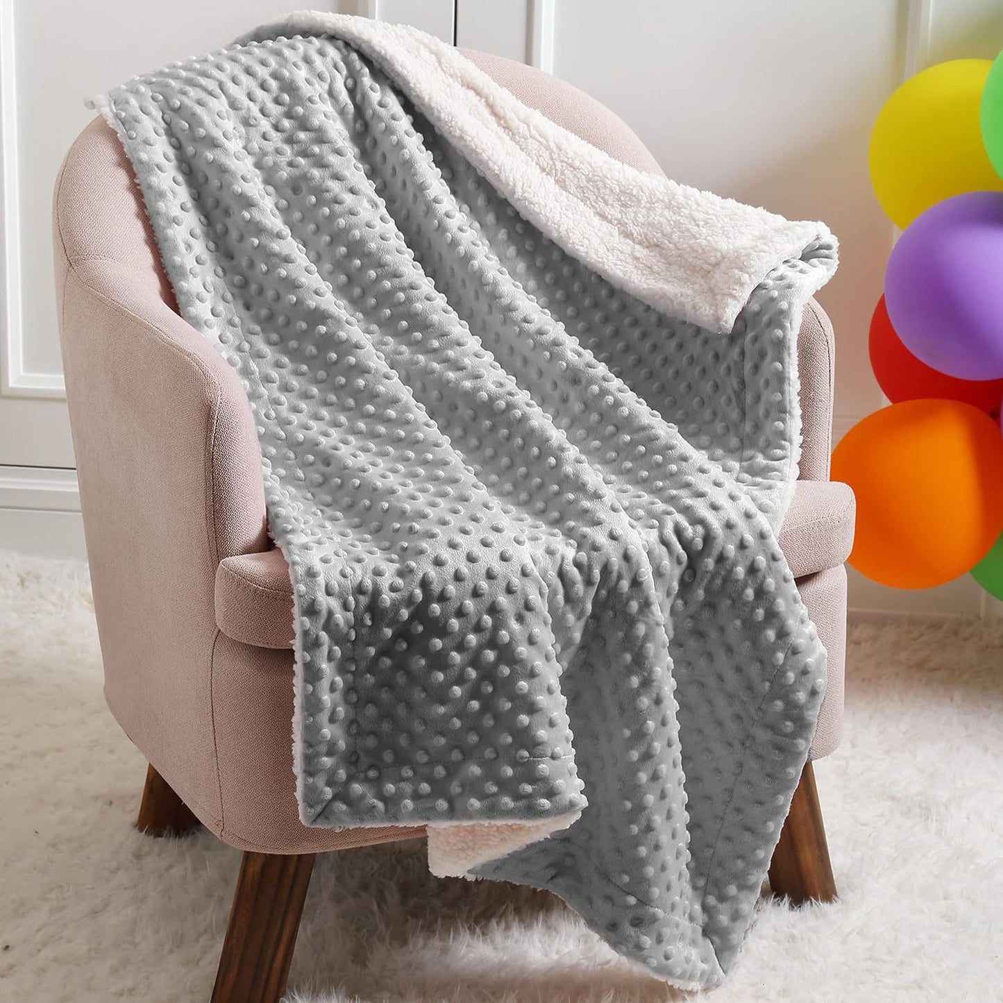 weiche und wendbare Kuscheldecke Brehn