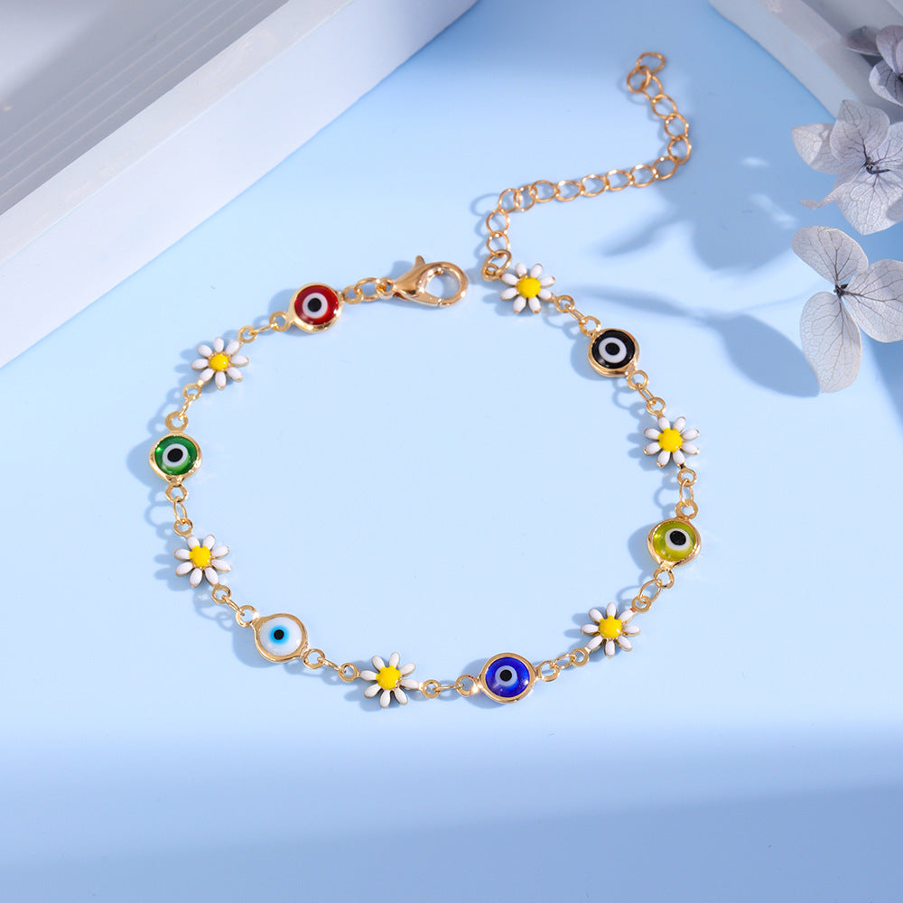 Charmante Daisy und böse Augen Armband Brehn