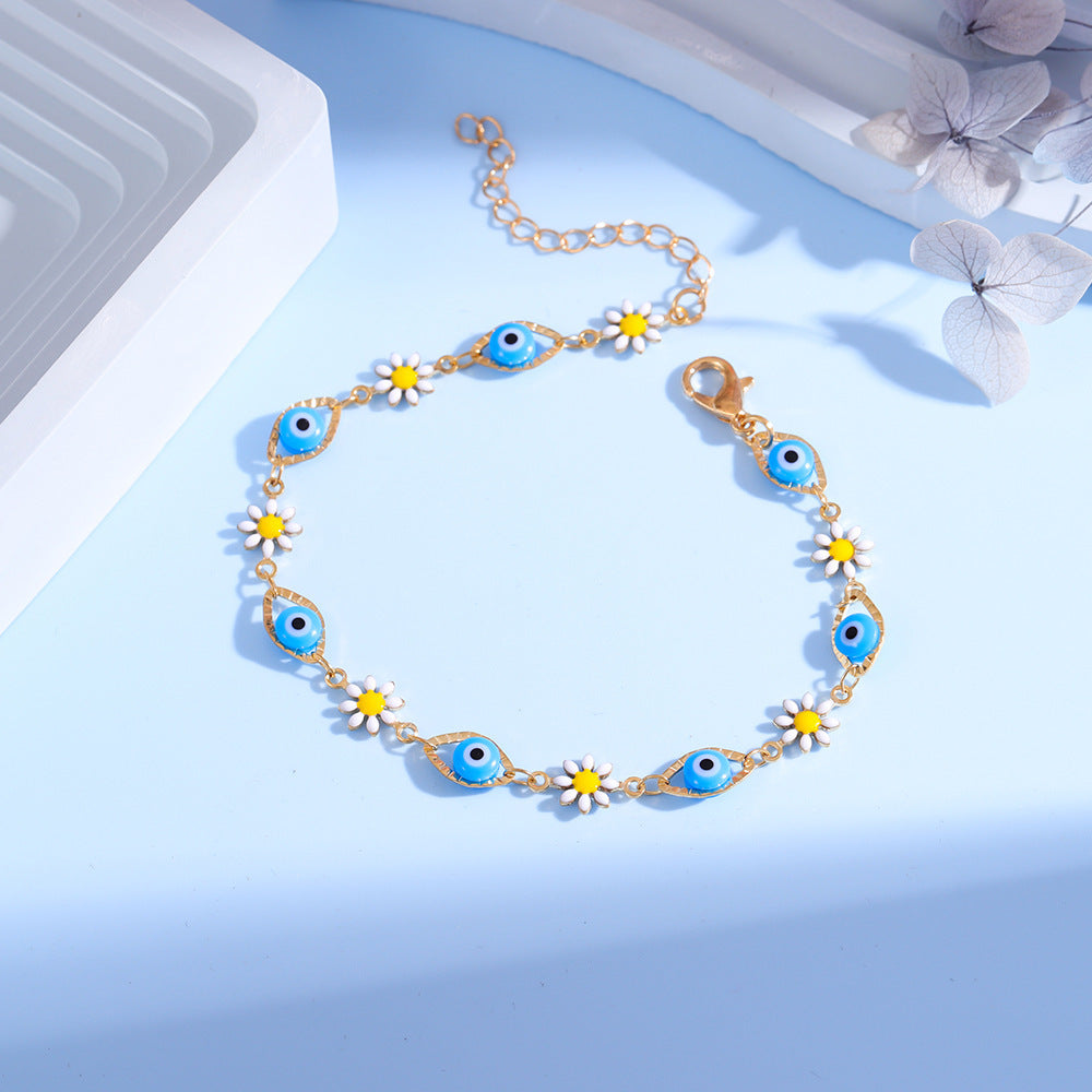 Eye Charm und Daisy Armband Brehn