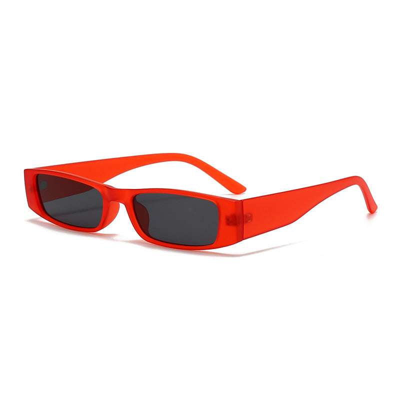 Damen moderne rechteckige Sonnenbrille mit angesagtem Design Brehn