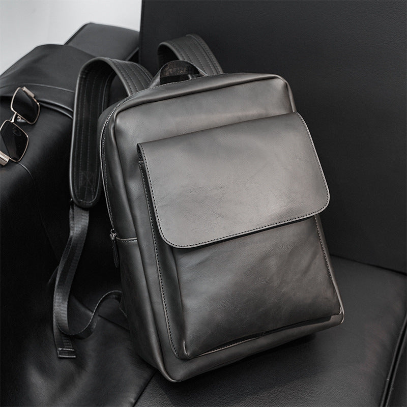 Eleganter Rucksack Aus Hochwertigem Kunstleder mit Multifunktionalen Fächern Brehn