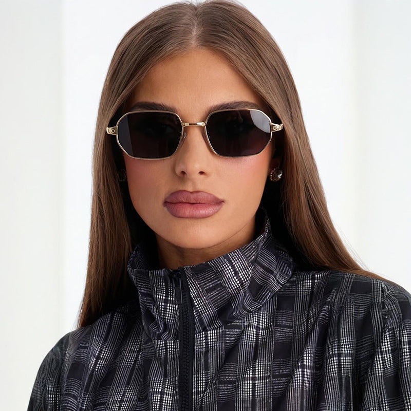 Modebewusste achteckige Sonnenbrille Brehn