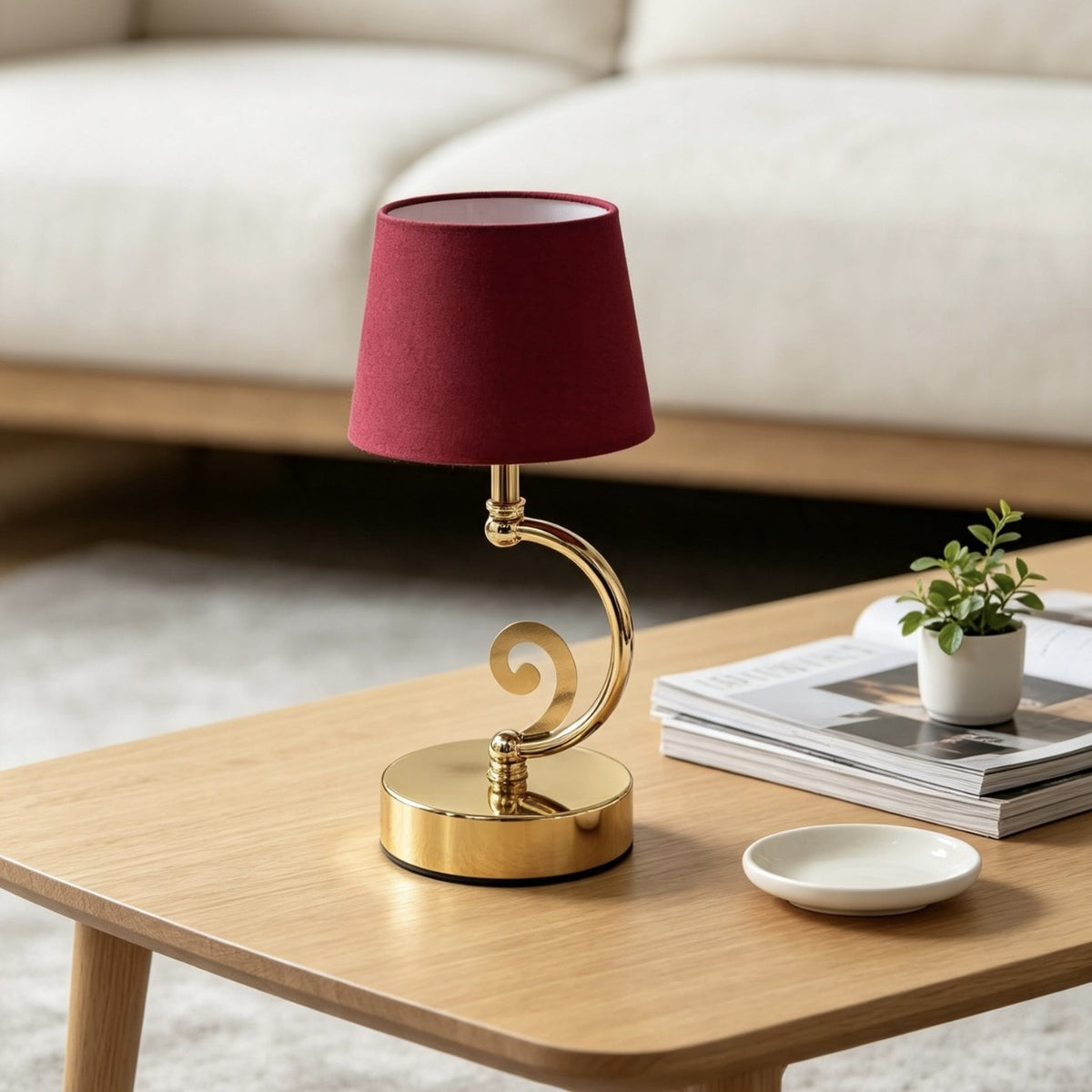 Moderne Akzent Tischlampe
